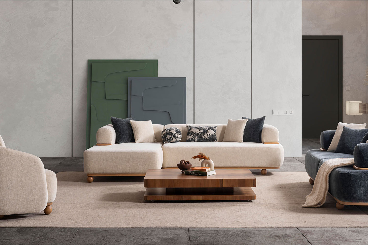 Torino soffa/fåtölj - välj mellan olika storlekar