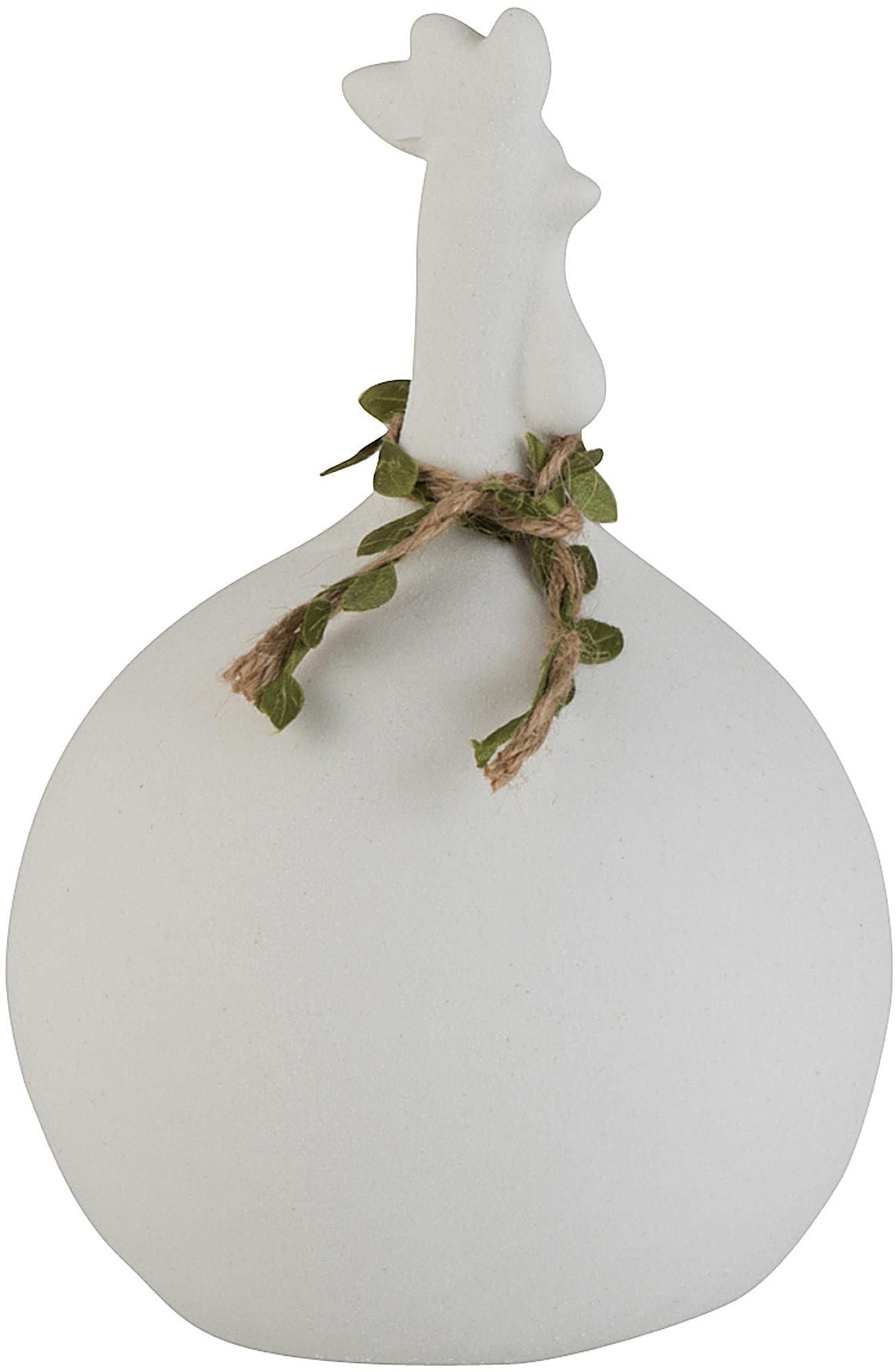Kyckling skulptur - Vit