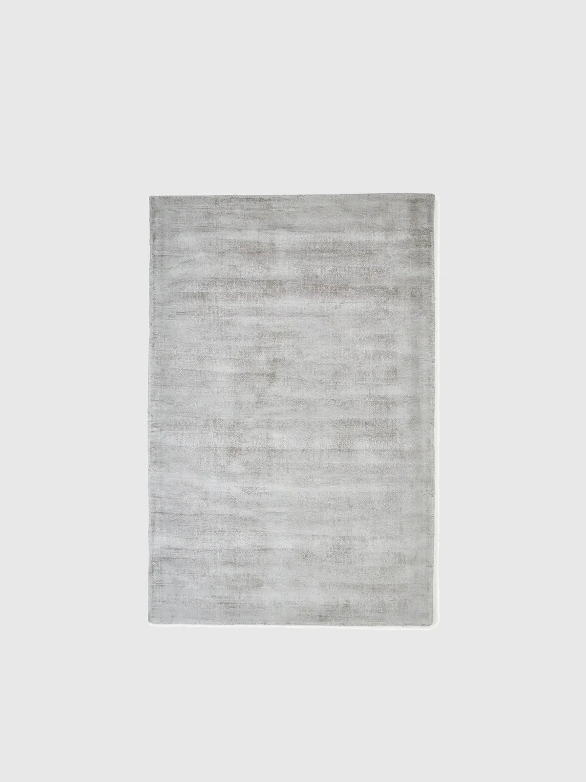 120x180 cm - Handvävd viskos matta - Grå