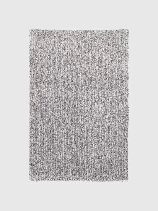 Fluffig melerad matta 120x180 - Grå