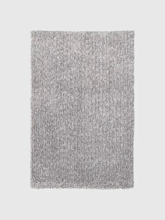 Fluffig melerad matta 120x180 - Grå