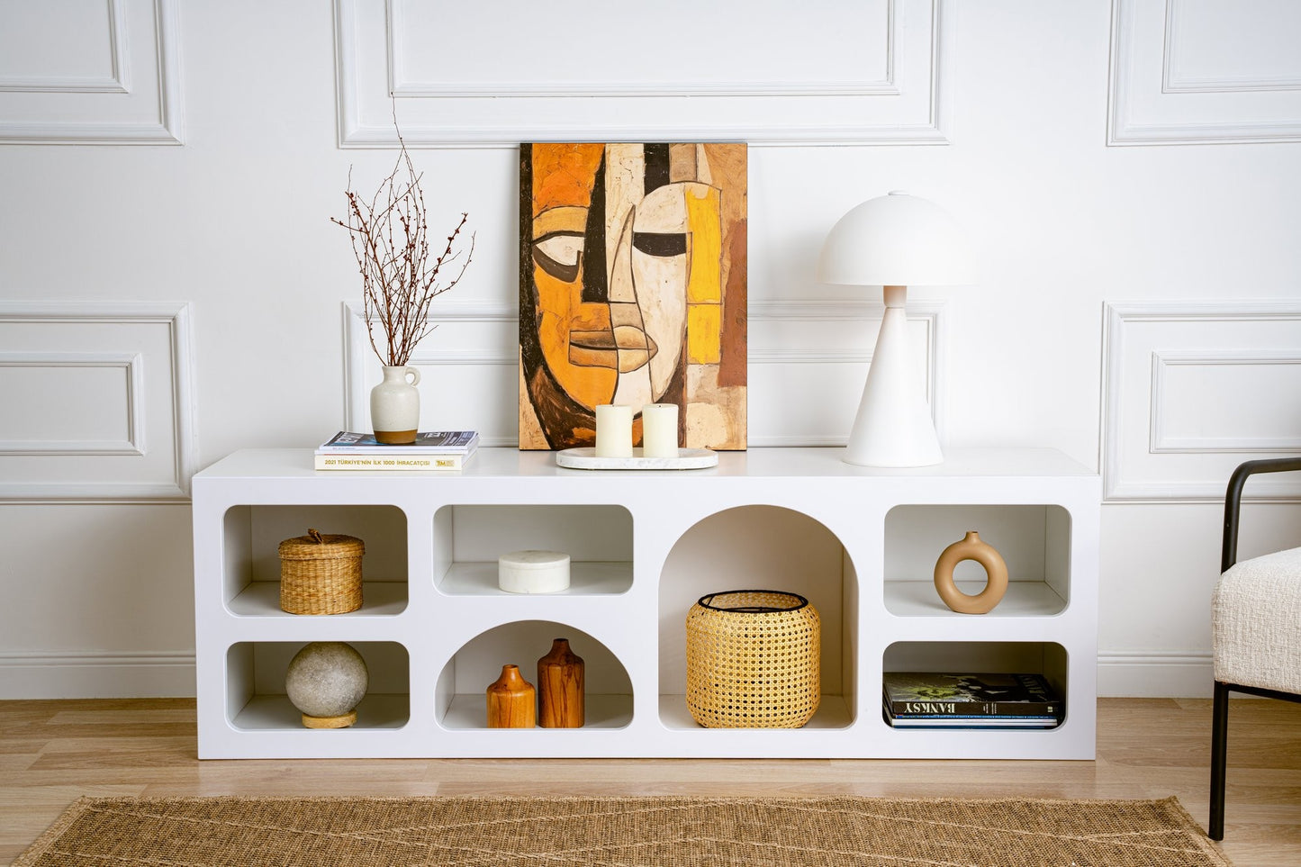 Ferlis Tv-enhet - White