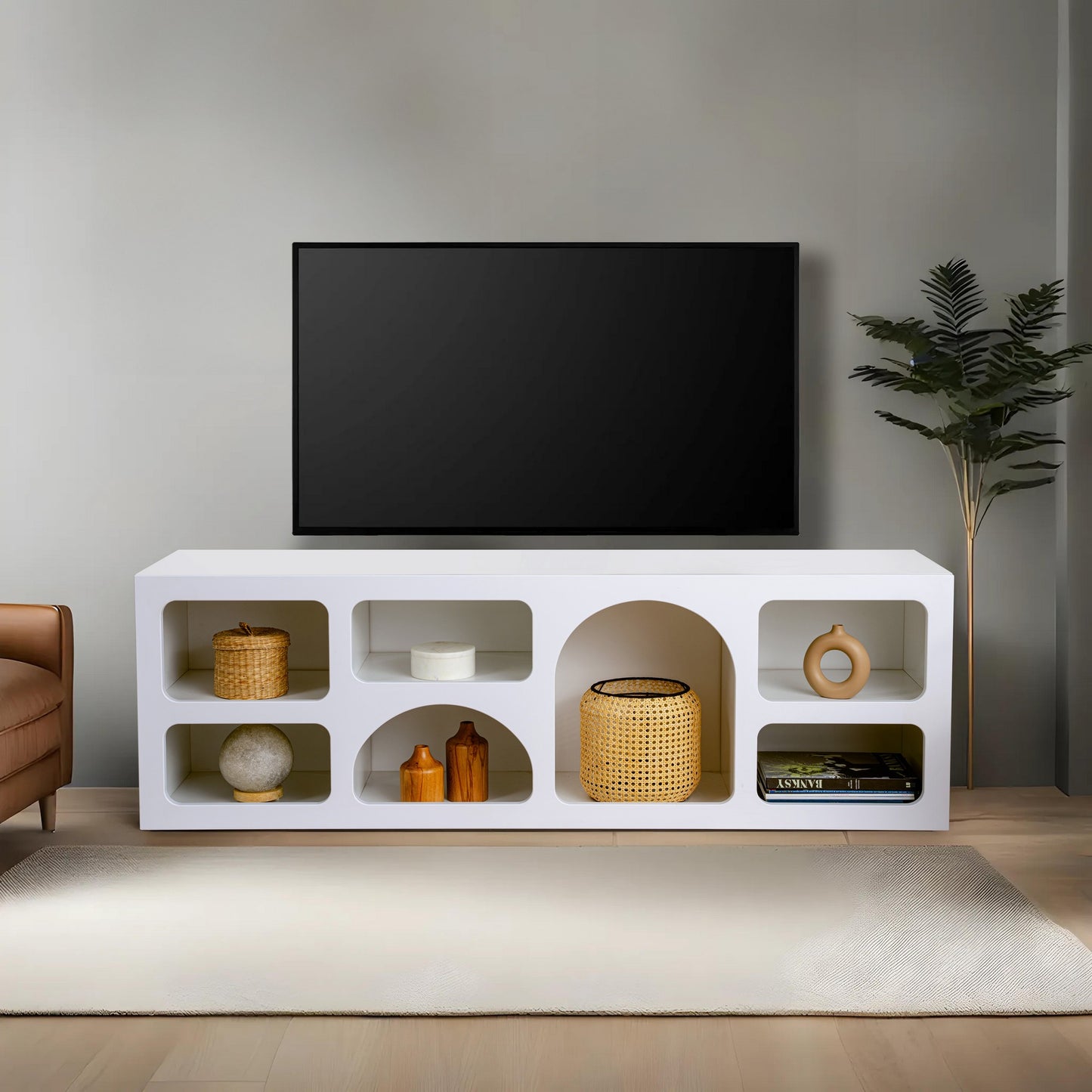 Ferlis Tv-enhet - White