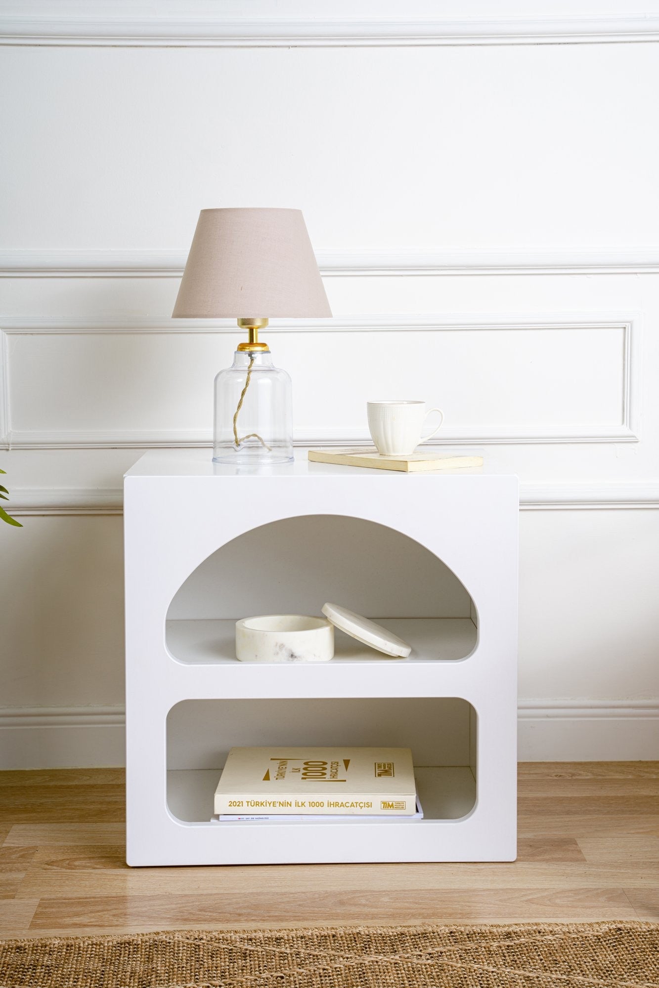 Lorin Sängbord - White