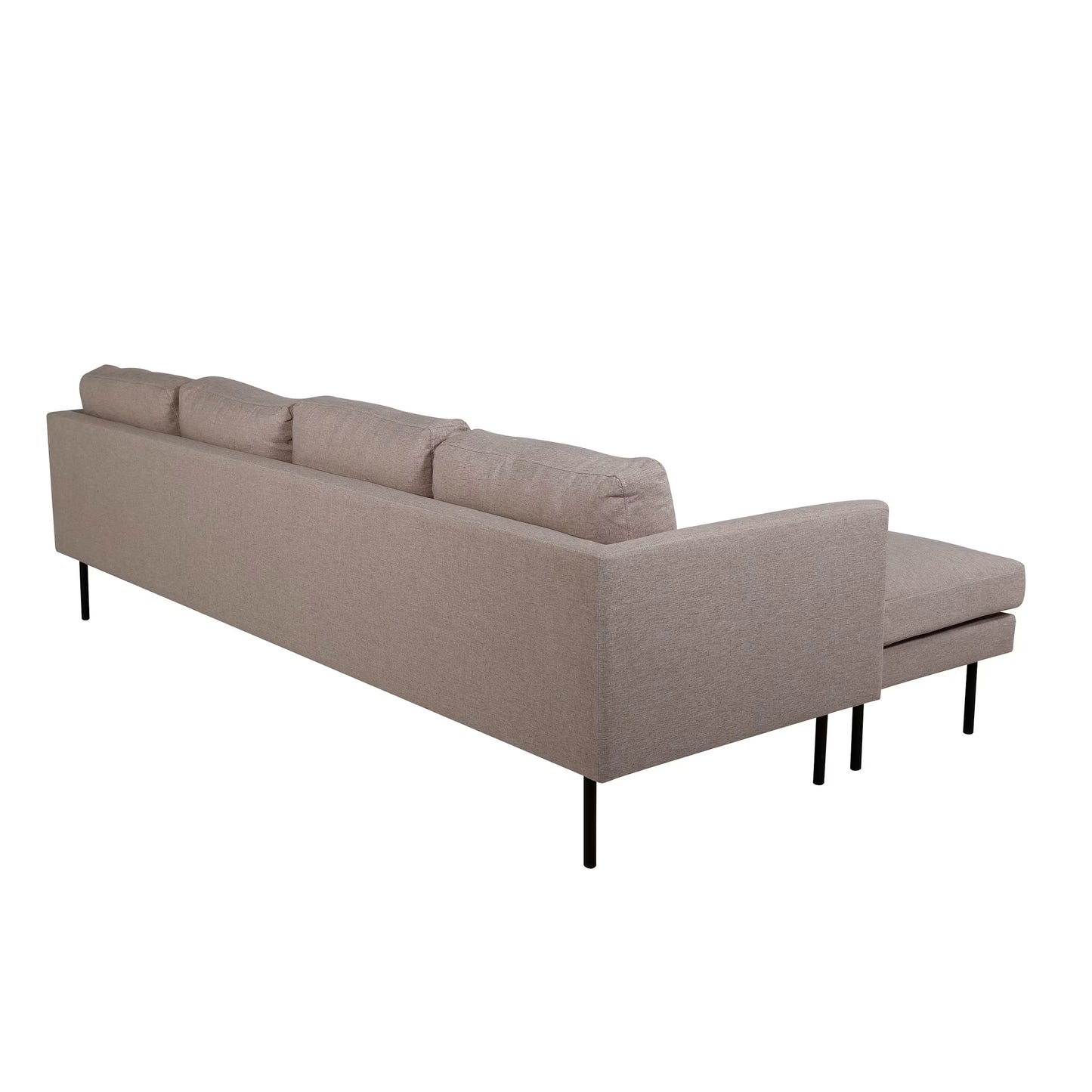 Zoom Divan U-soffa- Brun