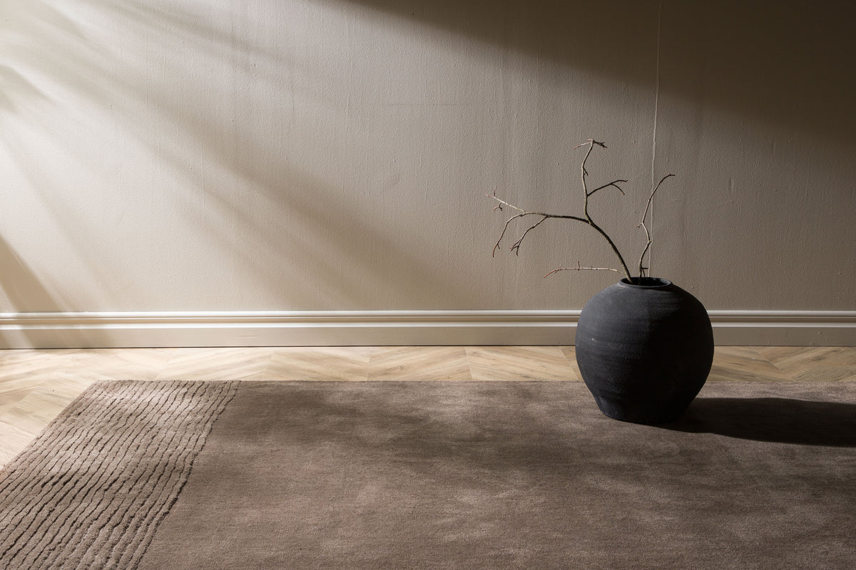 Matteo Rektangulära Mattor 350 x 250 Brun