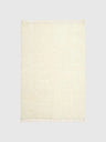160x230 Handvävd ullmatta med fransar - Beige