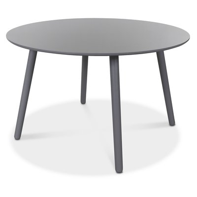 Runt matbord Ø120 cm - Grå bara skiva