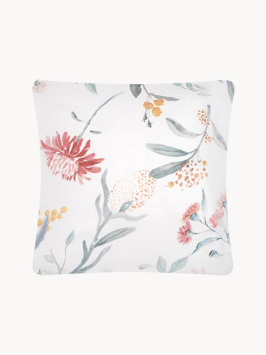 Set med 2 Evie Watercolor Floral Coton Satin Örngott