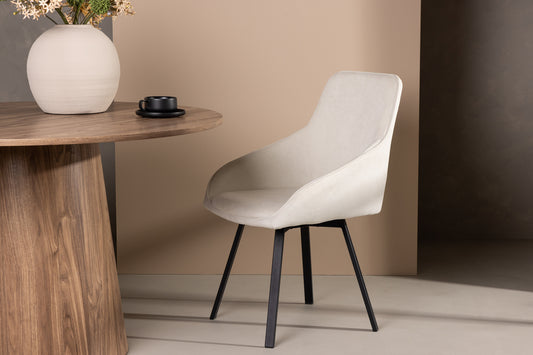 Rosie Matstol - Svart / Beige Tyg