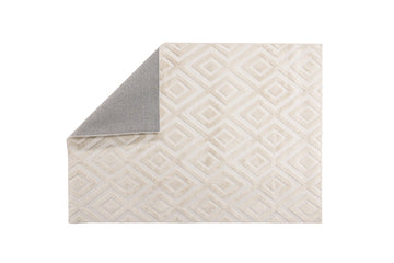 Pia Polyester Shaggy - 230*160 White