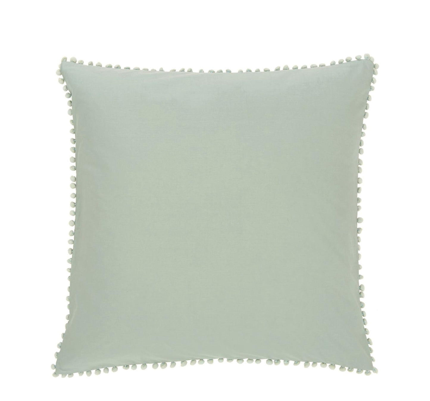 Bommy percale örngott med pompoms, 2 st