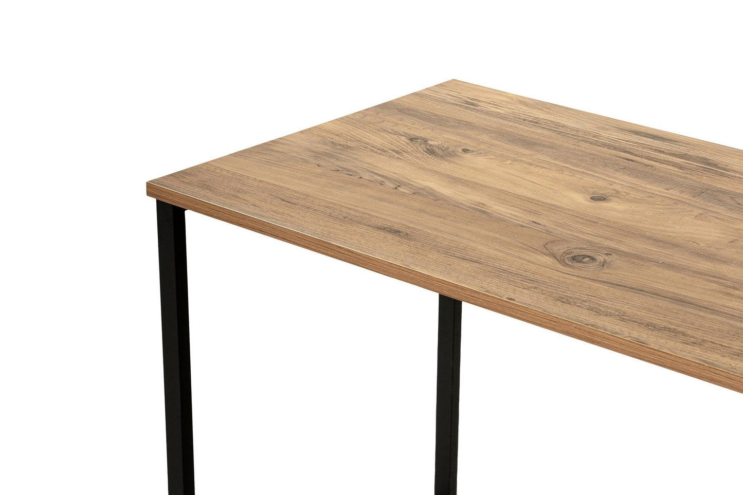 Twin Skrivbord - Atlantic Pine, Black