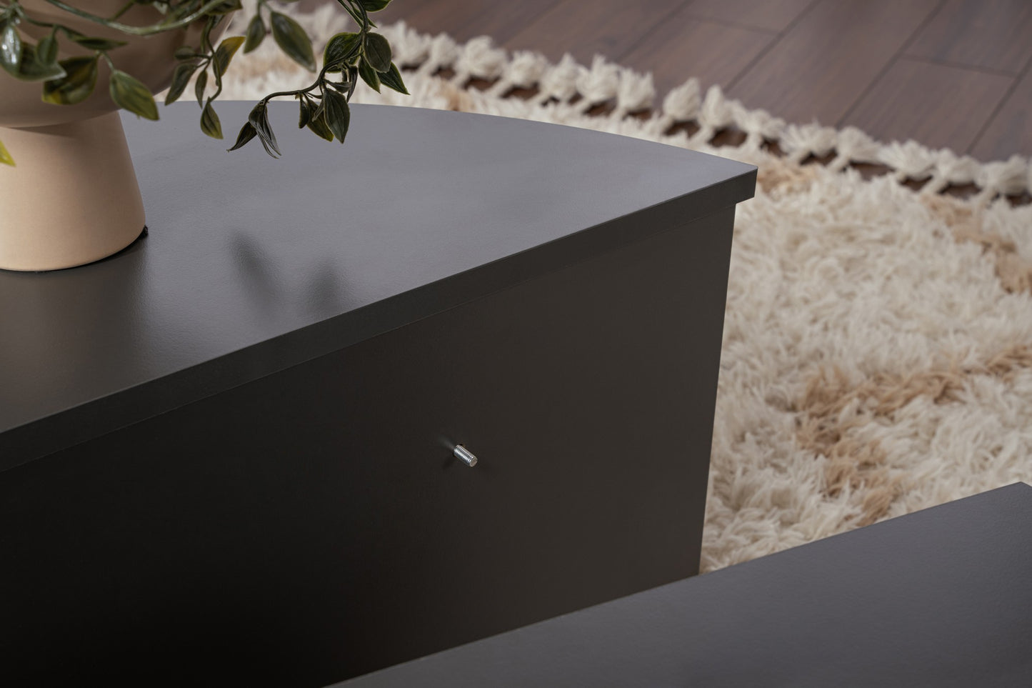 Orio soffbord 90x60 / 85x30 cm - Anthracite