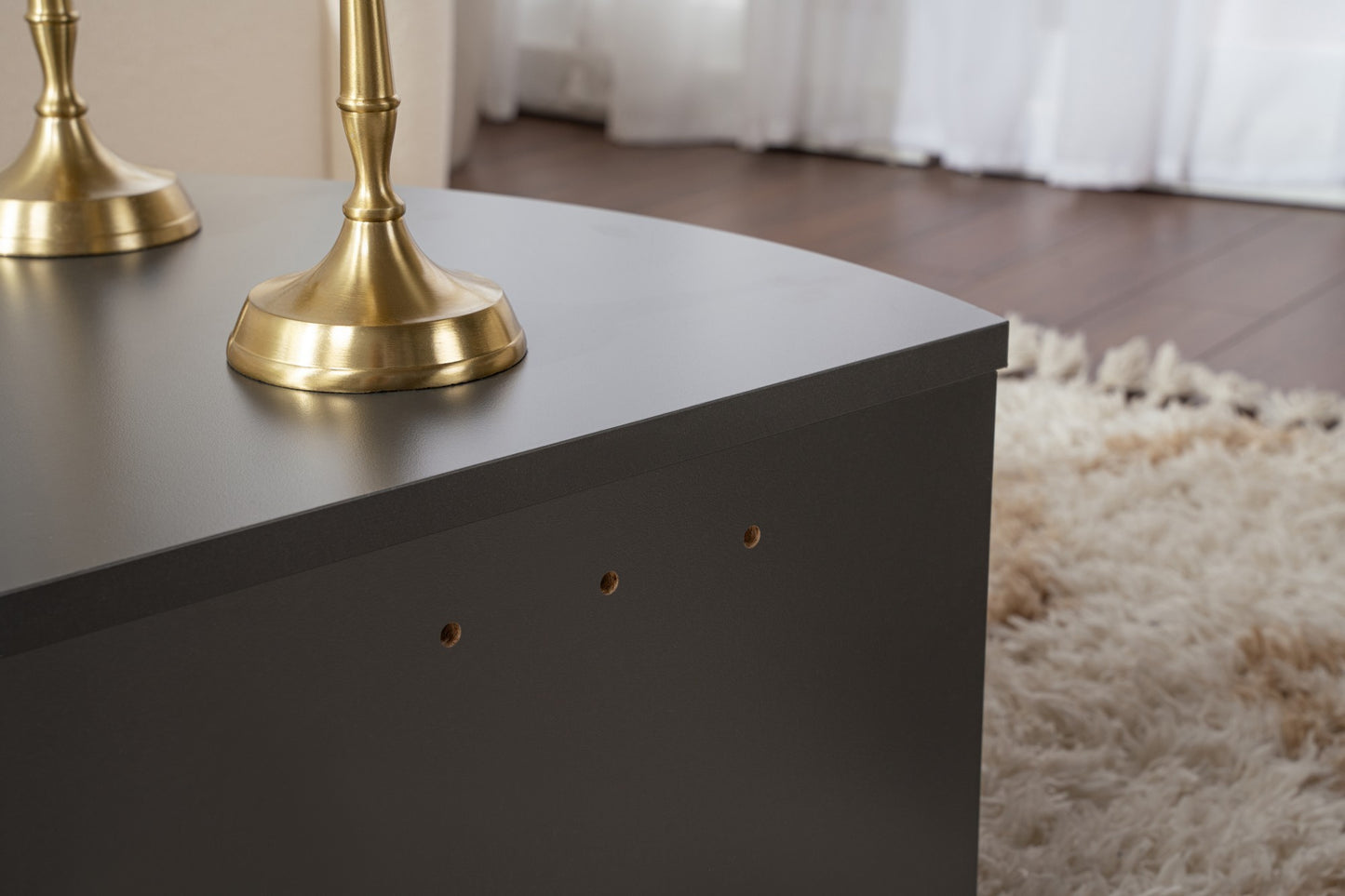 Orio soffbord 90x60 / 85x30 cm - Anthracite