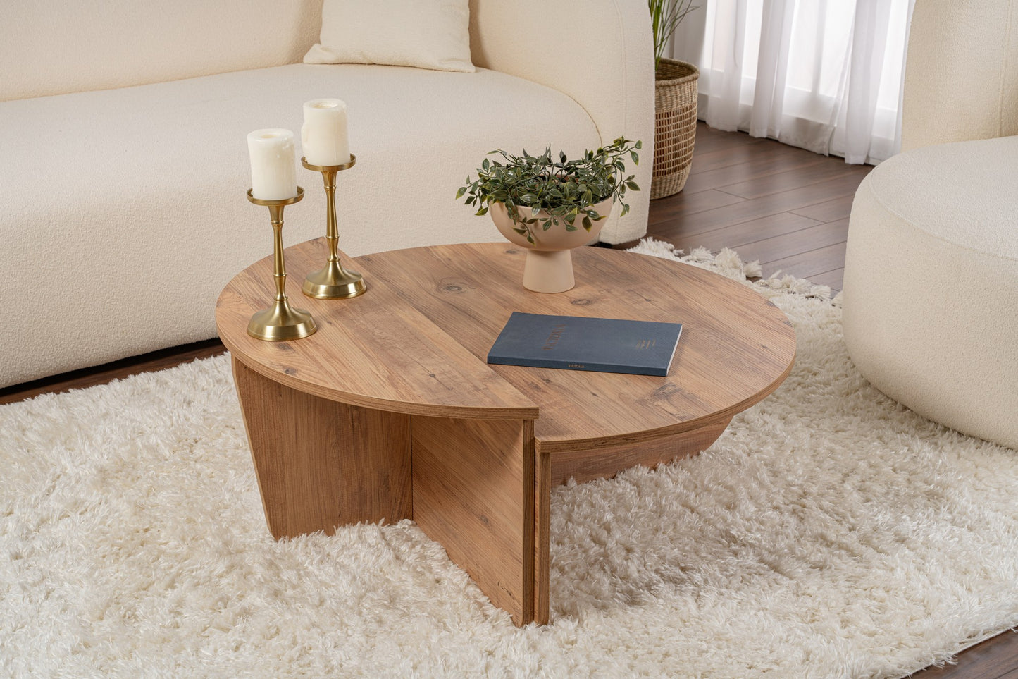 Orio soffbord 90x60 / 85x30 cm - Atlantic Pine