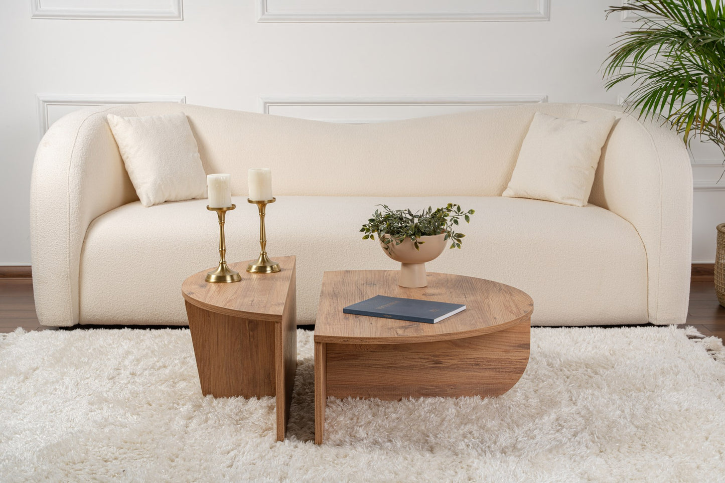 Orio soffbord 90x60 / 85x30 cm - Atlantic Pine