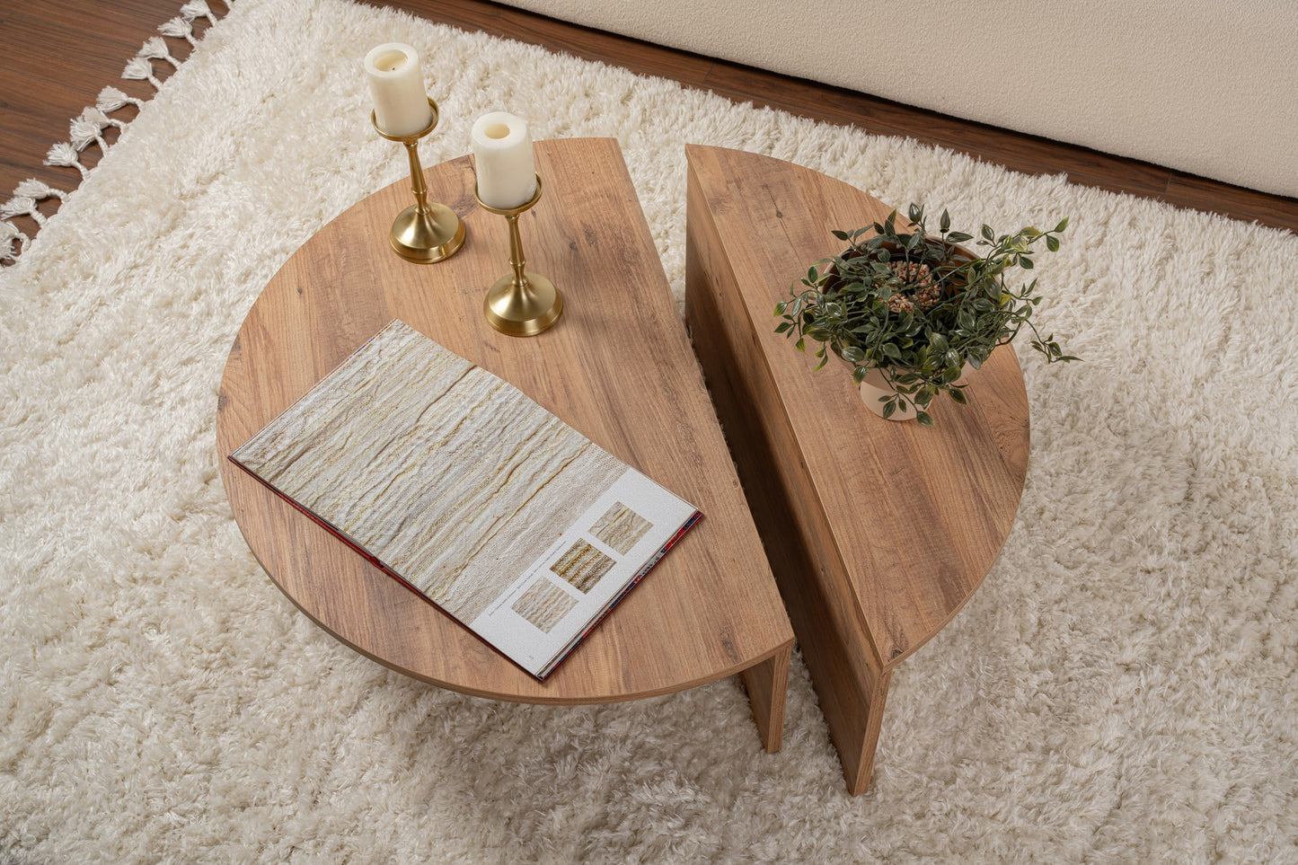 Orio soffbord 90x60 / 85x30 cm - Atlantic Pine