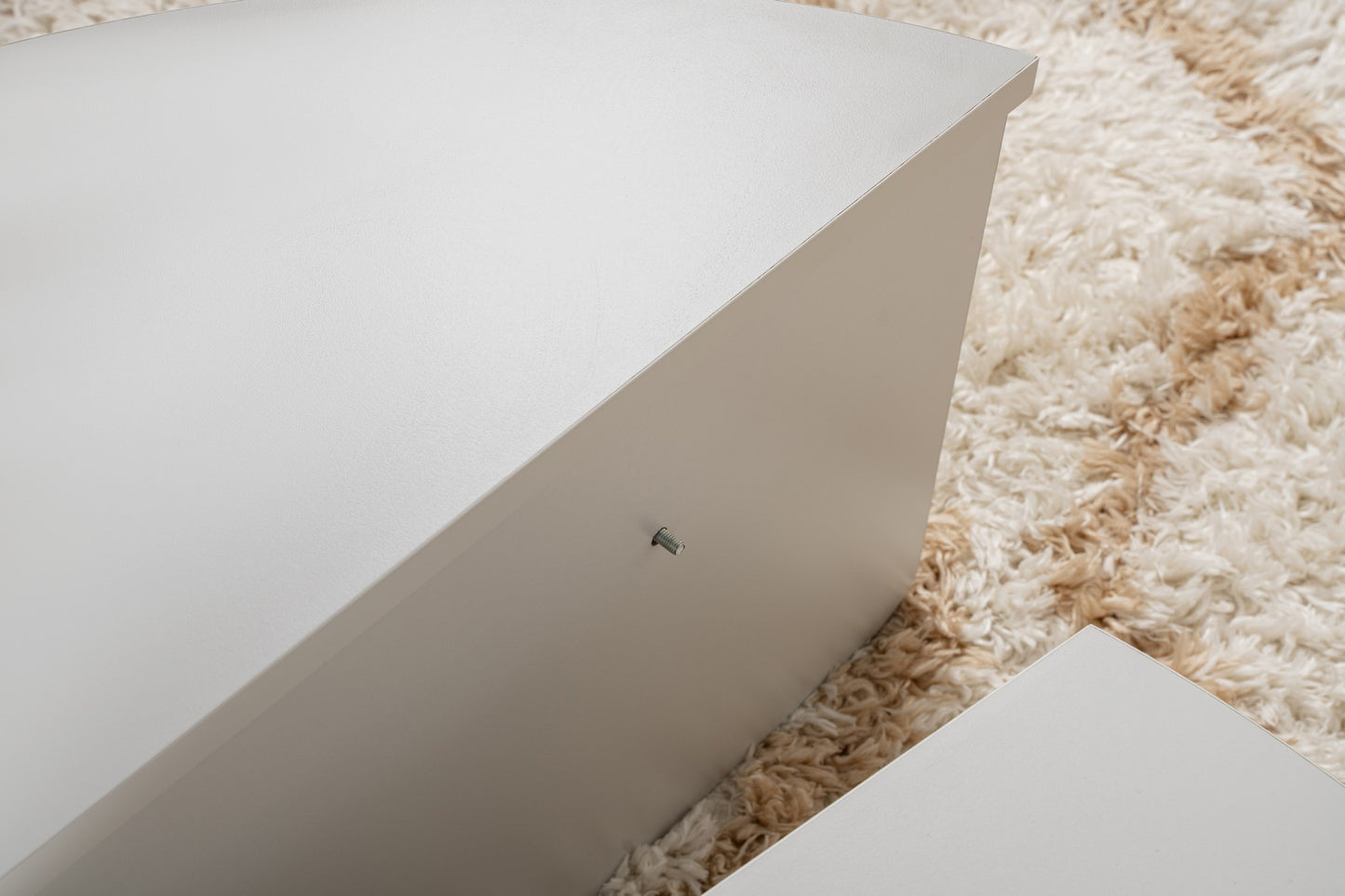 Orio soffbord 90x60 / 85x30 cm - Grey