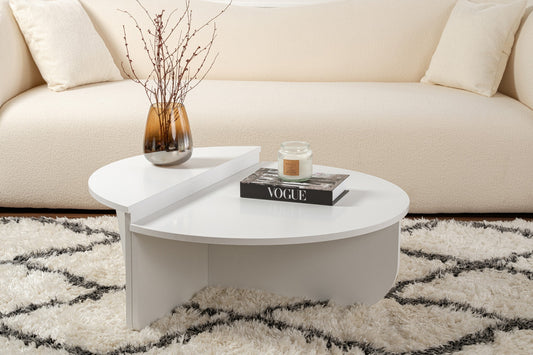 Orio soffbord 90x60 / 85x30 cm - White