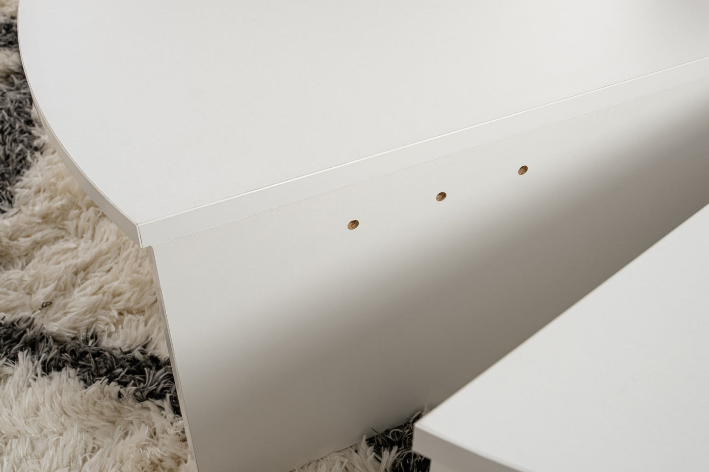 Orio soffbord 90x60 / 85x30 cm - White