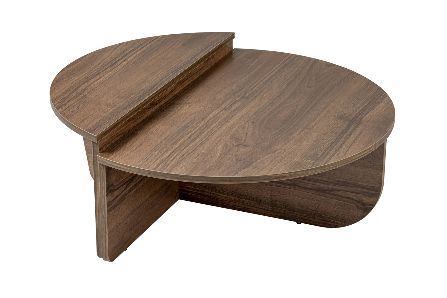 Orio soffbord 90x60 / 85x30 cm - Venezia Walnut