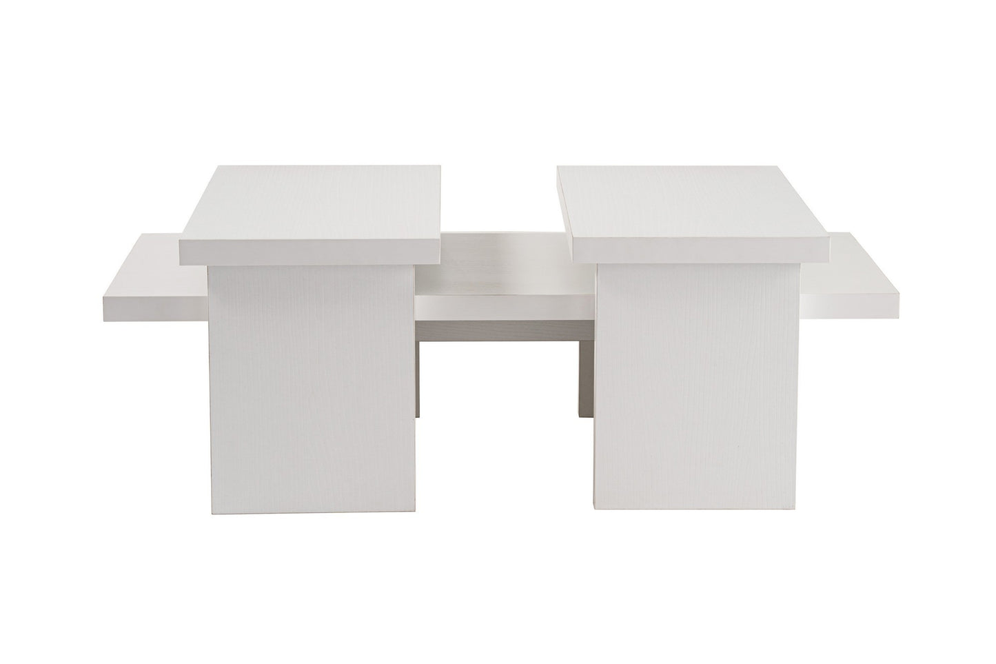 Sanctuary Soffbord 110x45/25x60 cm - Wood White