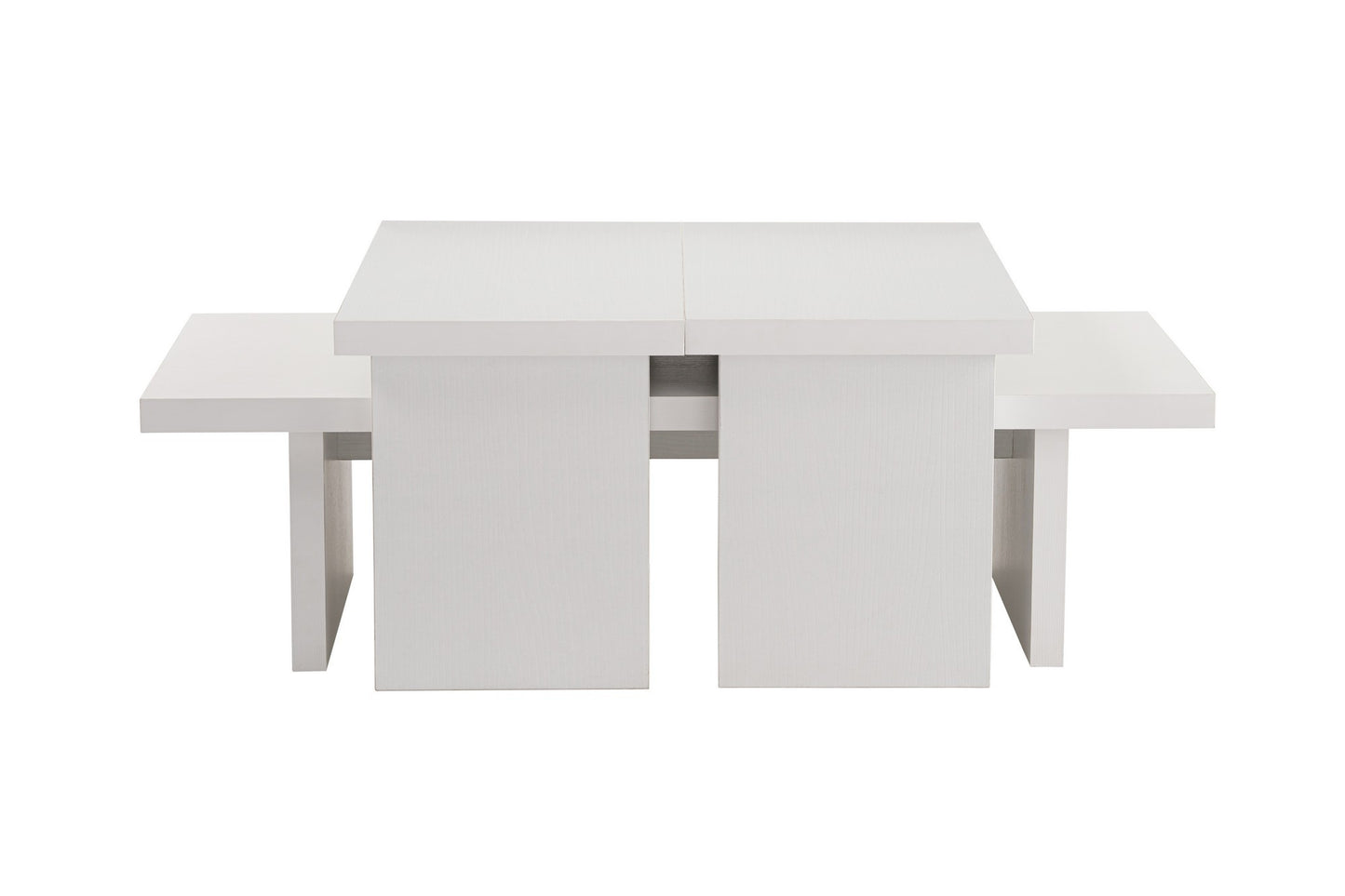 Sanctuary Soffbord 110x45/25x60 cm - Wood White