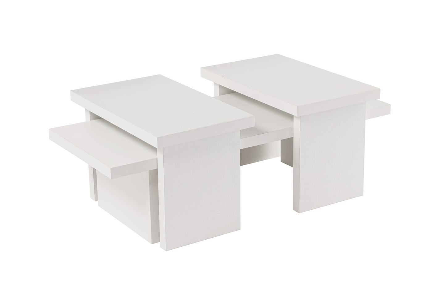 Sanctuary Soffbord 110x45/25x60 cm - Wood White