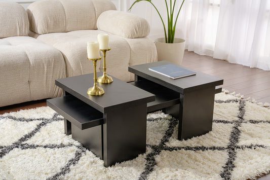 Sanctuary Soffbord 110x45/25x60 cm - Wood Black