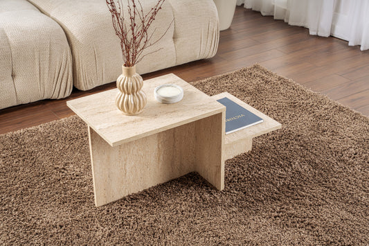 Harmony Soffbord - Travertine