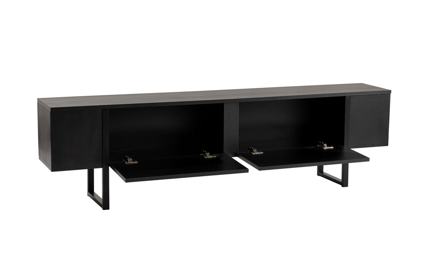 Serenity Tv-bänk - Wood Black, Black