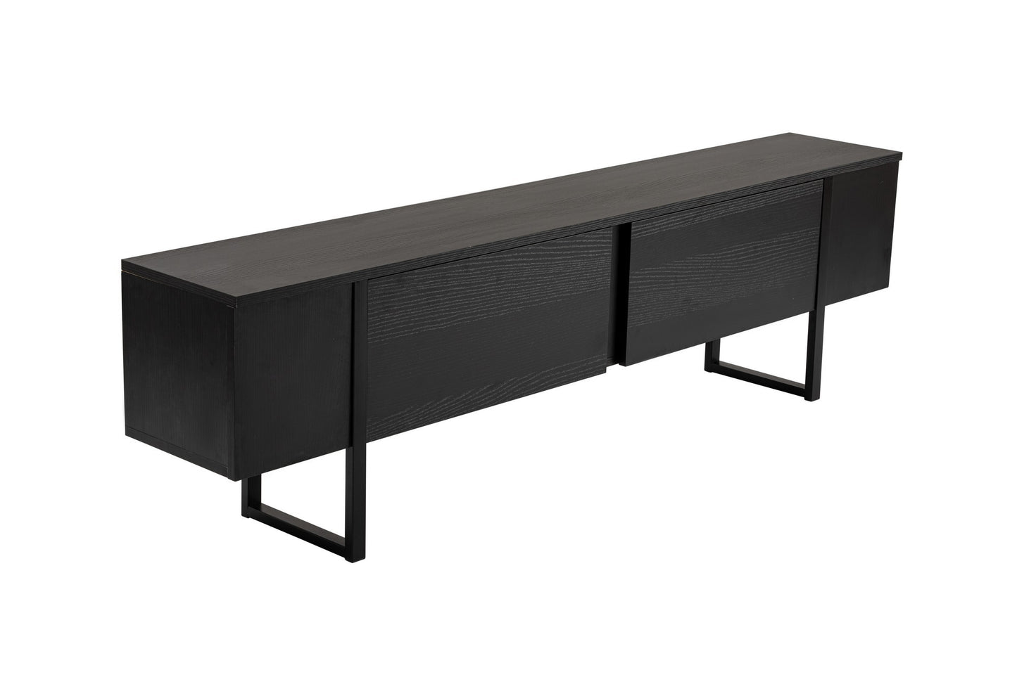 Serenity Tv-bänk - Wood Black, Black