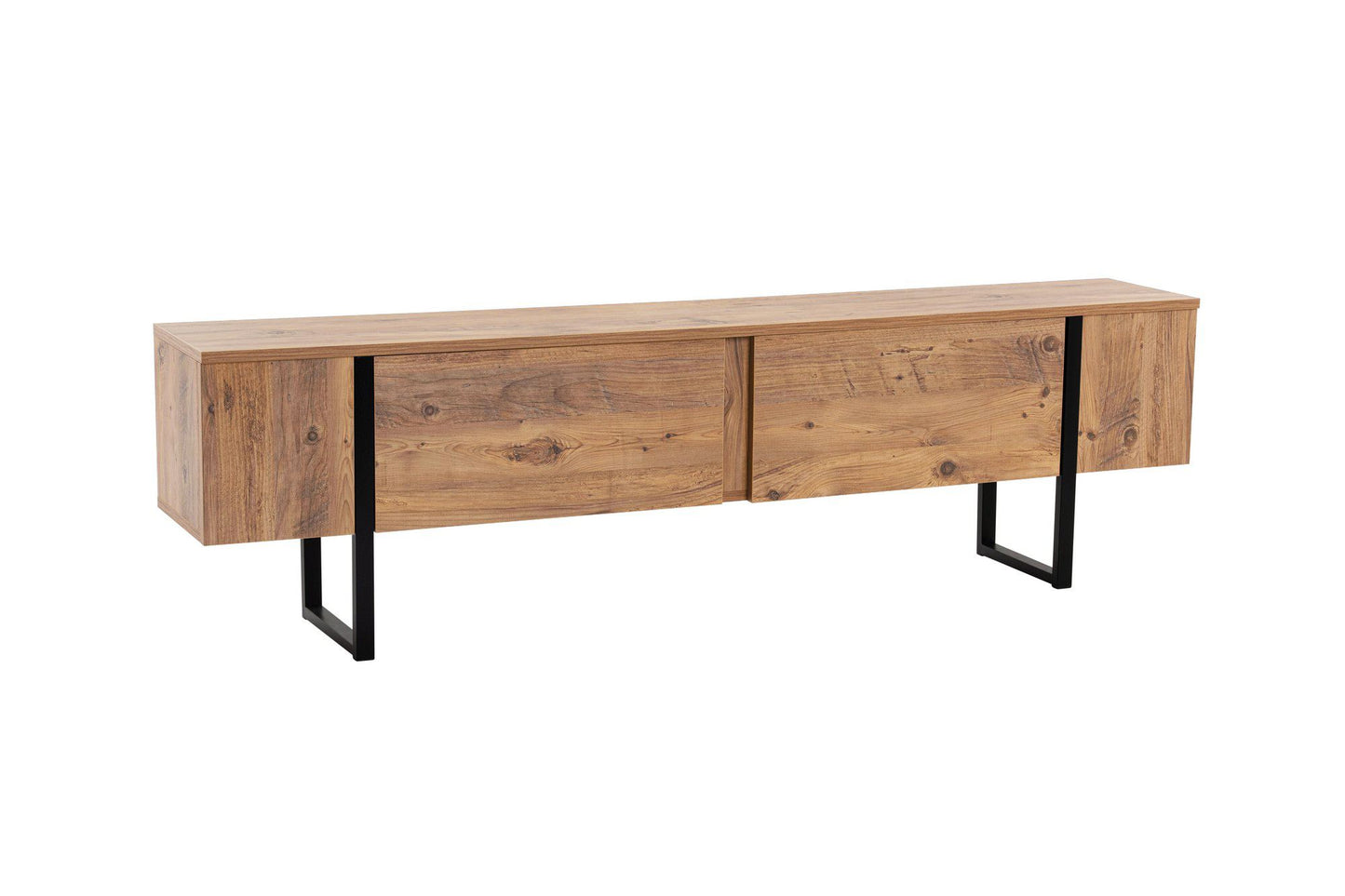 Serenity Tv-bänk - Atlantic Pine, Black