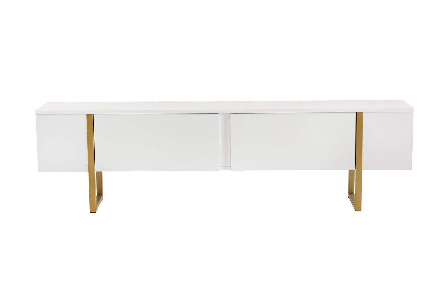 Serenity Tv-bänk - White, Gold