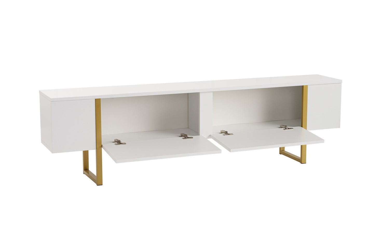 Serenity Tv-bänk - White, Gold