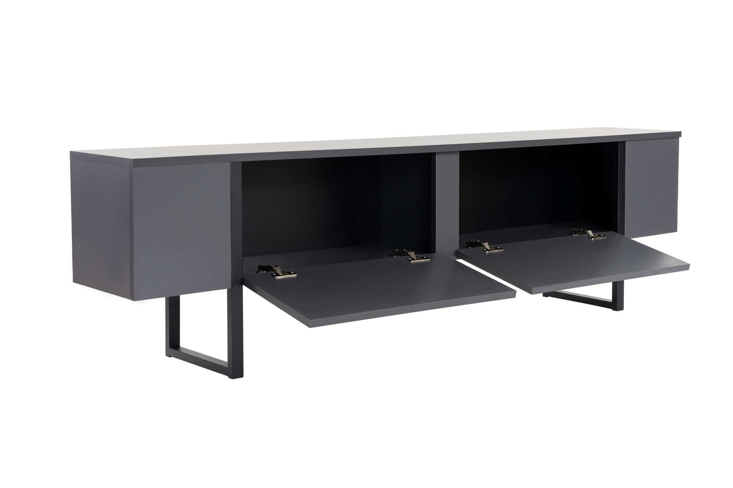 Serenity Tv-bänk - Anthracite, Black
