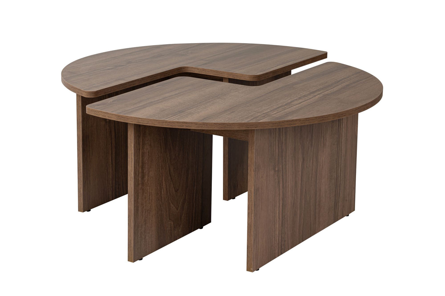 Moira Soffbord Ø90 - Venezia Walnut