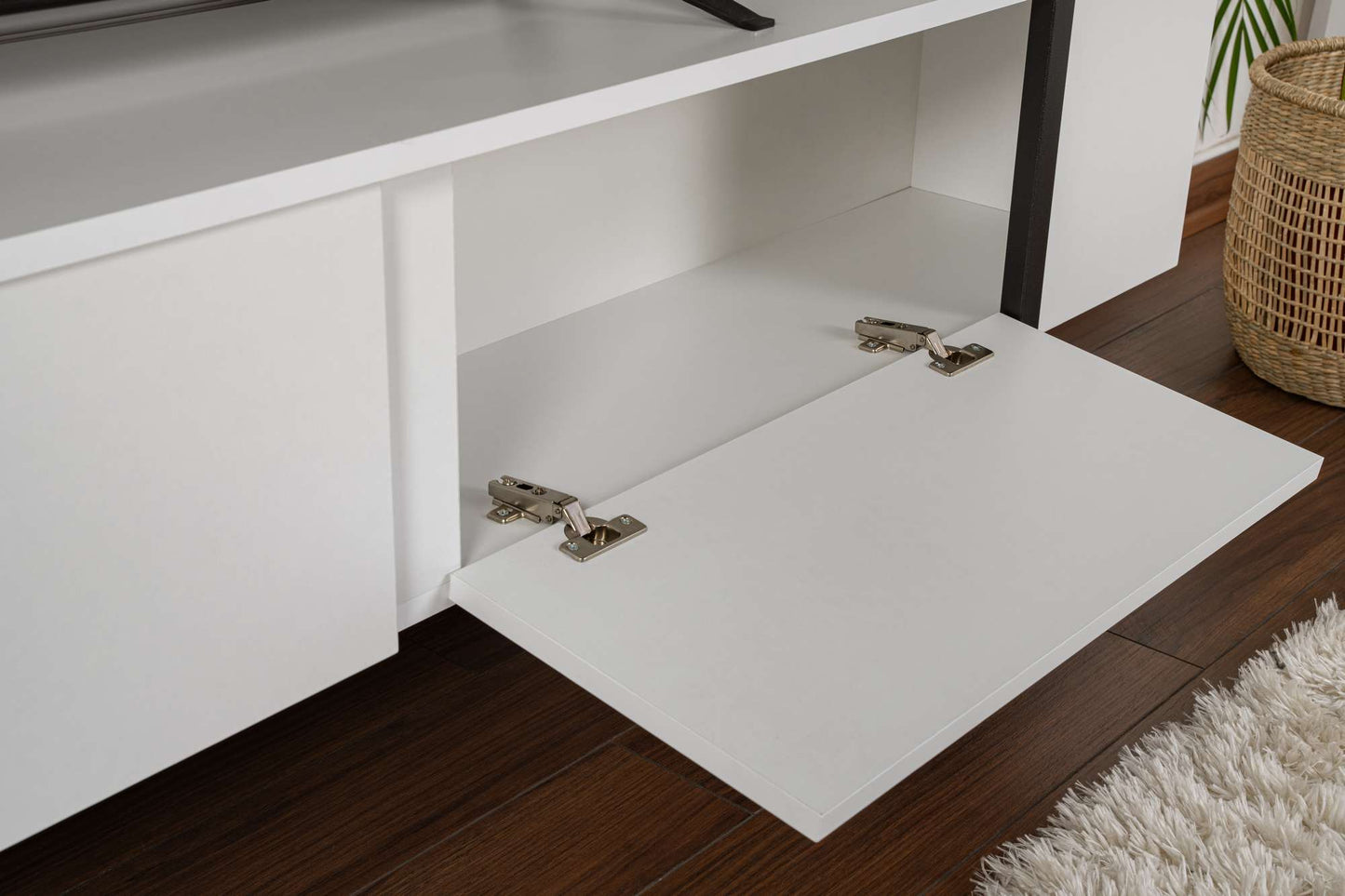 Serenity Tv-bänk - White, Black