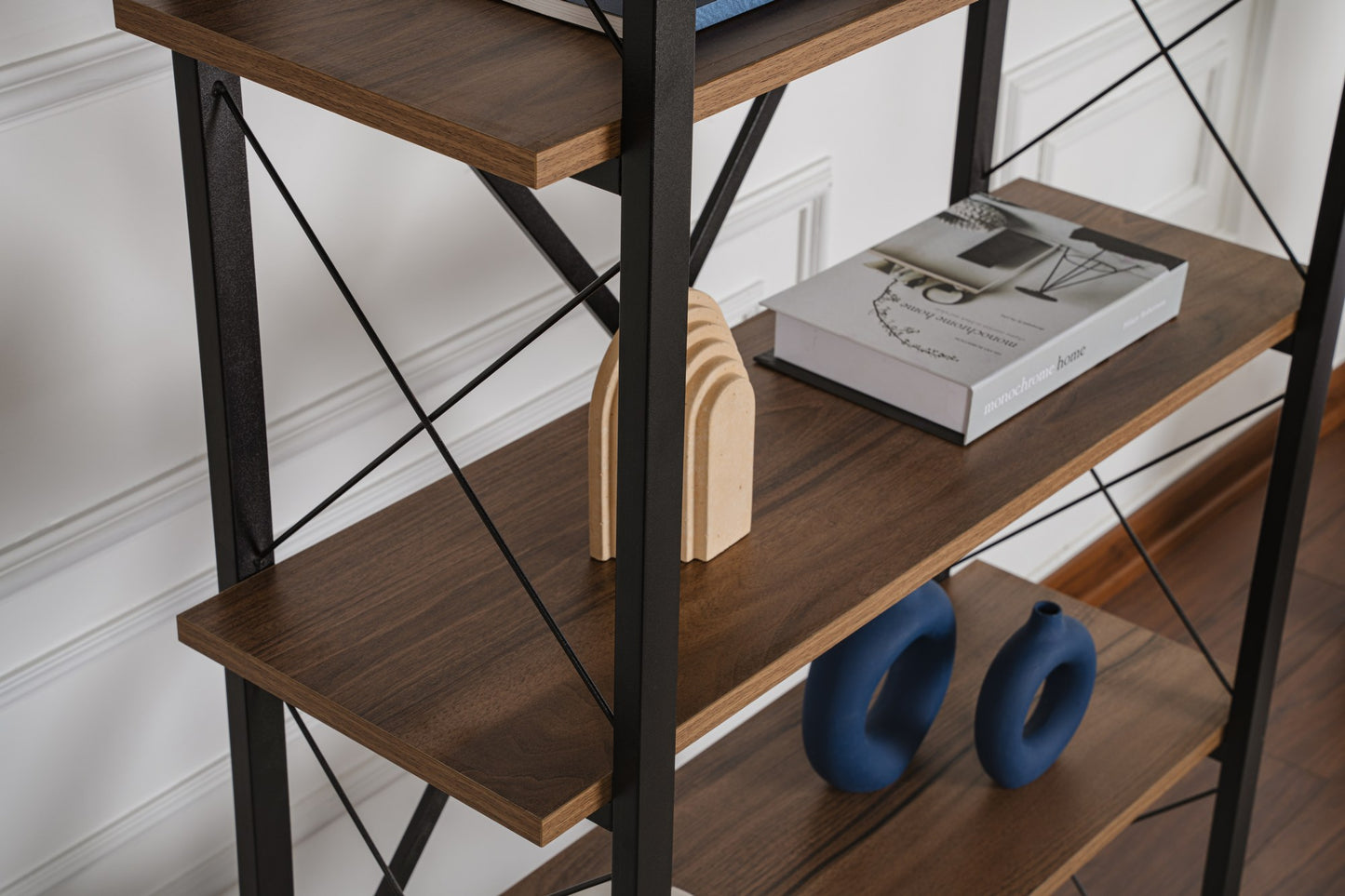 Elysian Hylla - Venezia Walnut, Black