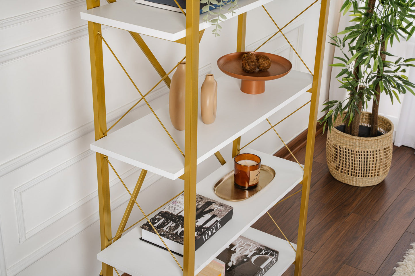 Elysian Hylla - White, Gold