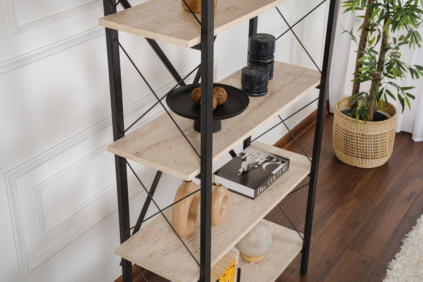 Elysian Hylla - Travertine, Black