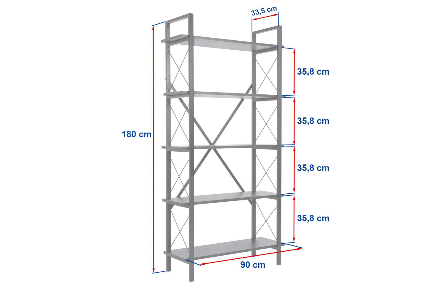 Elysian Hylla - Wood Black, Black