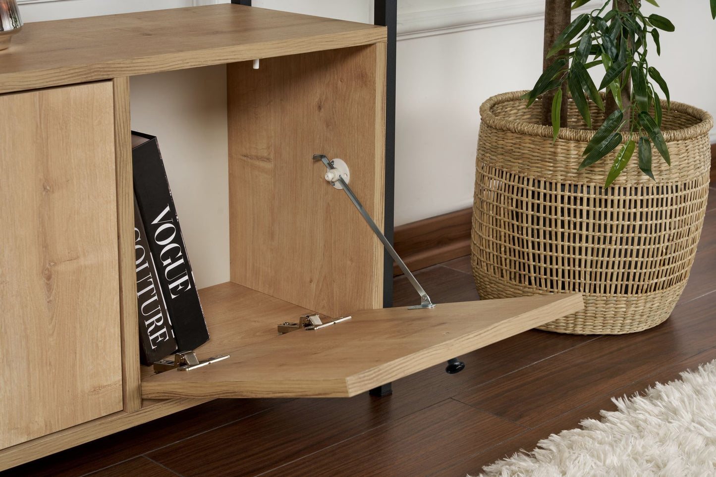 Solace Konsolbord - Oak, Black