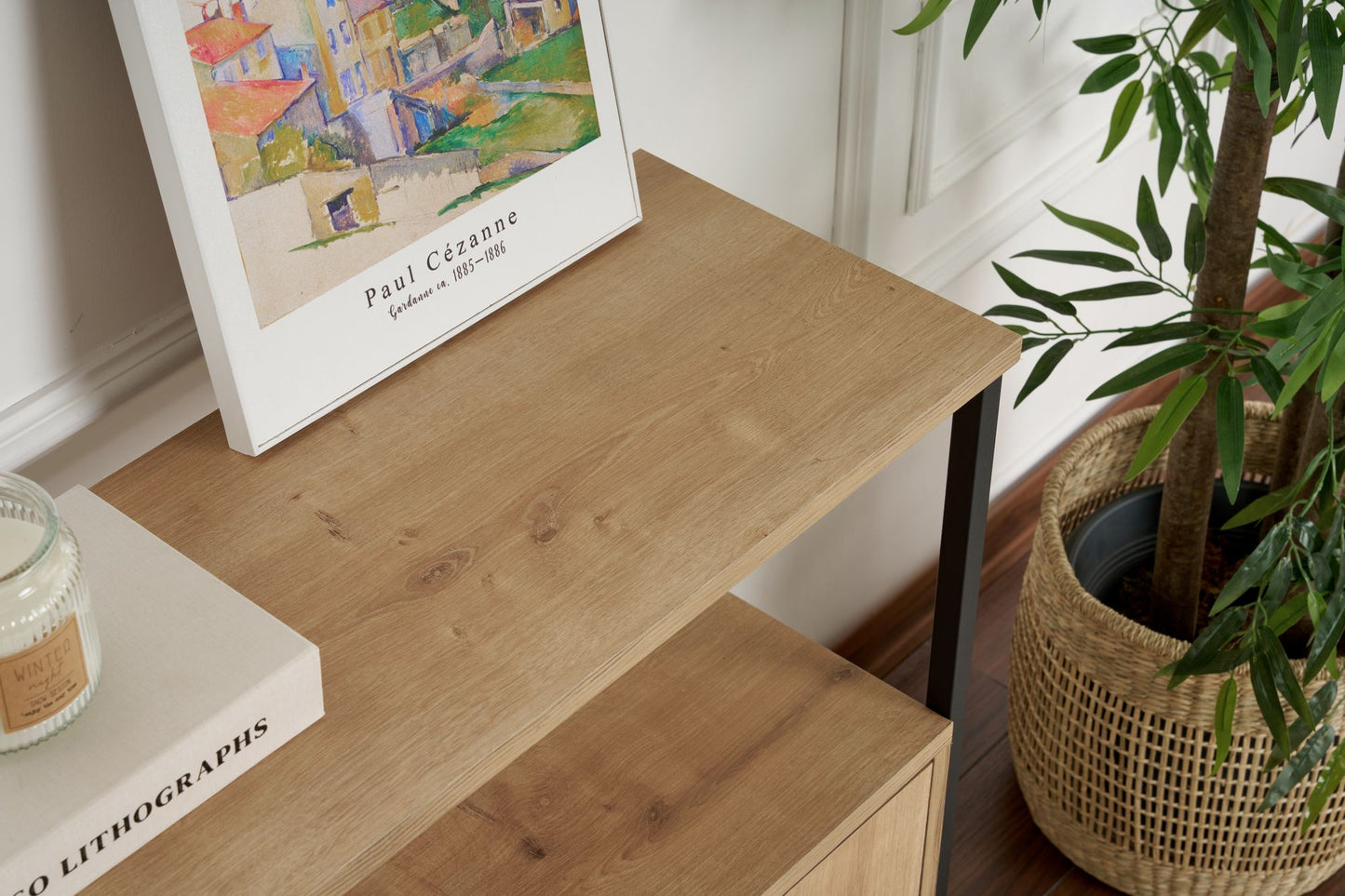 Solace Konsolbord - Oak, Black