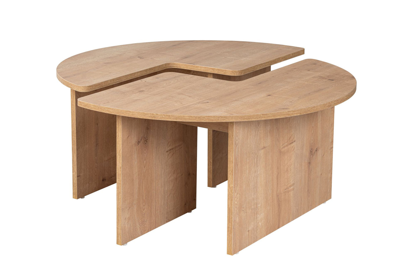 Moira Soffbord Ø90 - Oak