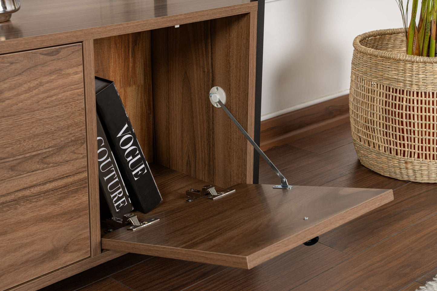 Solace Konsolbord - Venezia Walnut, Black