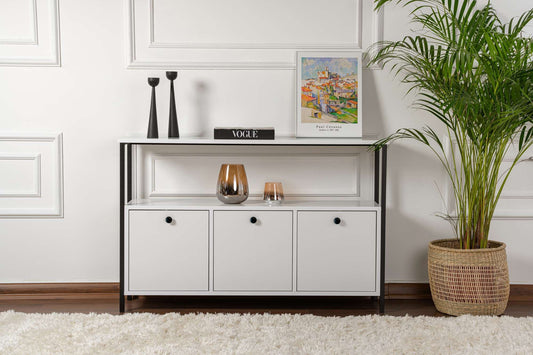 Solace Konsolbord - White, Black
