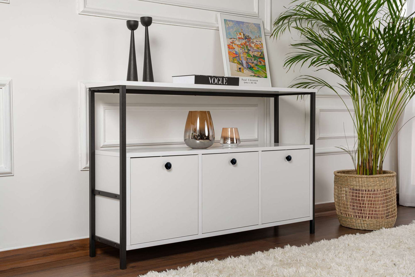 Solace Konsolbord - White, Black