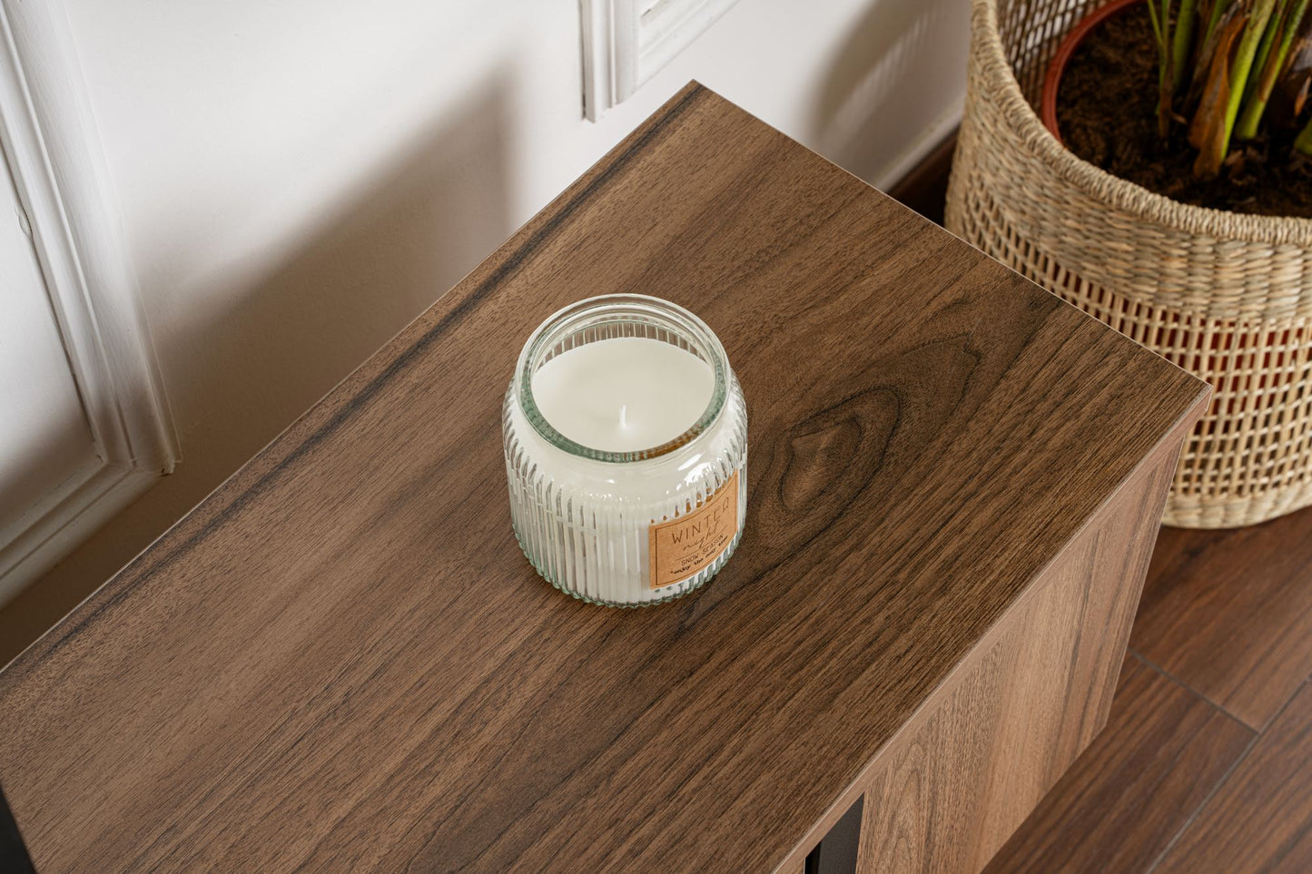 Serenity Tv-bänk - Venezia Walnut, Black